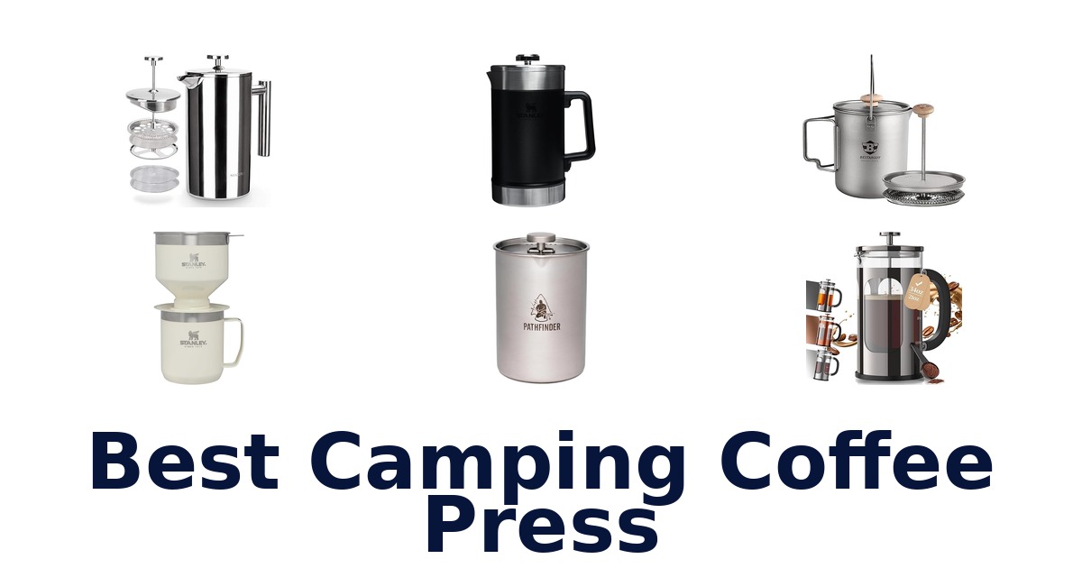 best camping coffee press