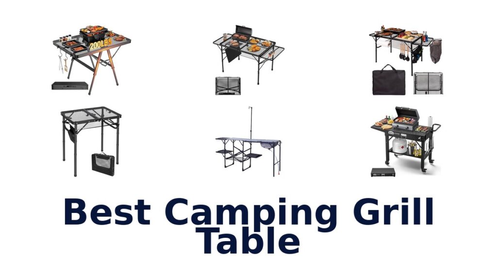 BEST Camping Grill Tables: Top 10 Picks Revealed! best camping grill table