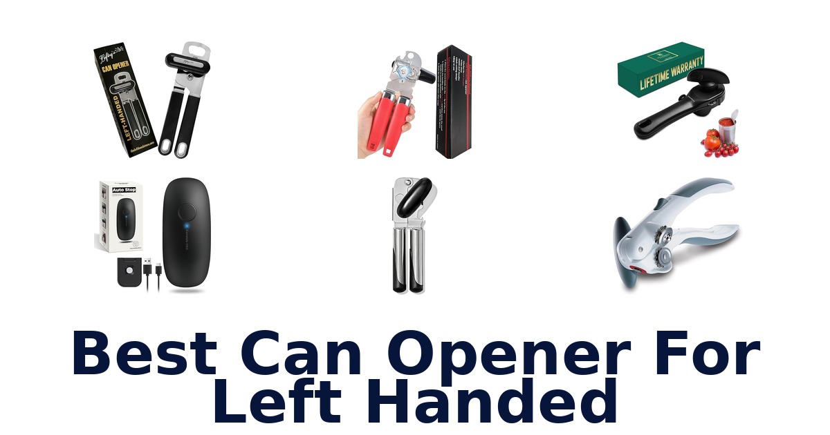 best can opener for left handed