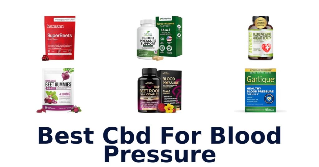best cbd for blood pressure