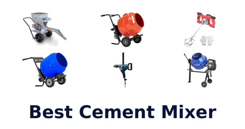 best cement mixer