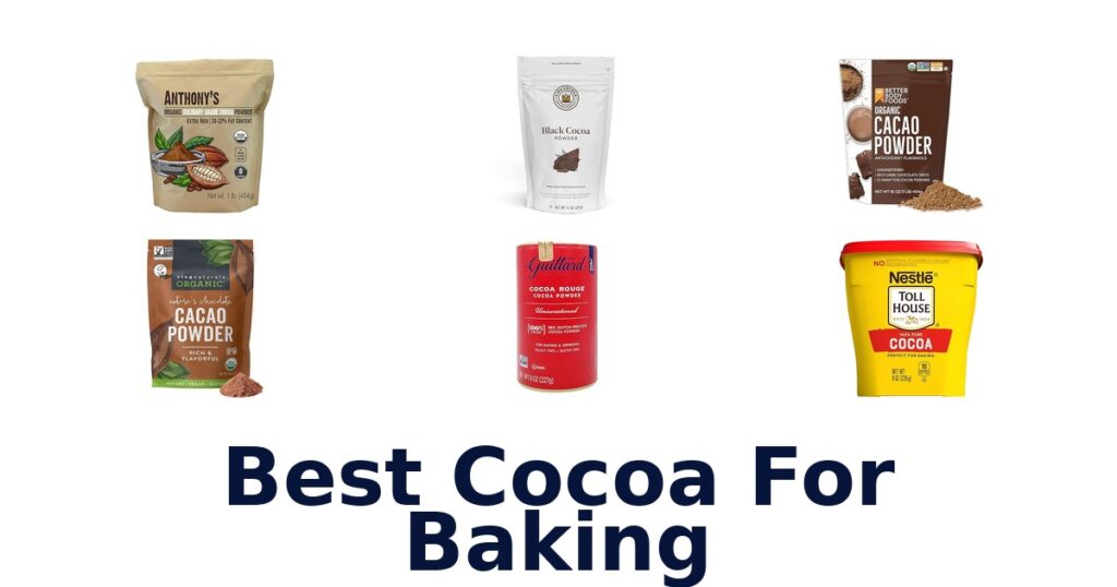 best cocoa for baking