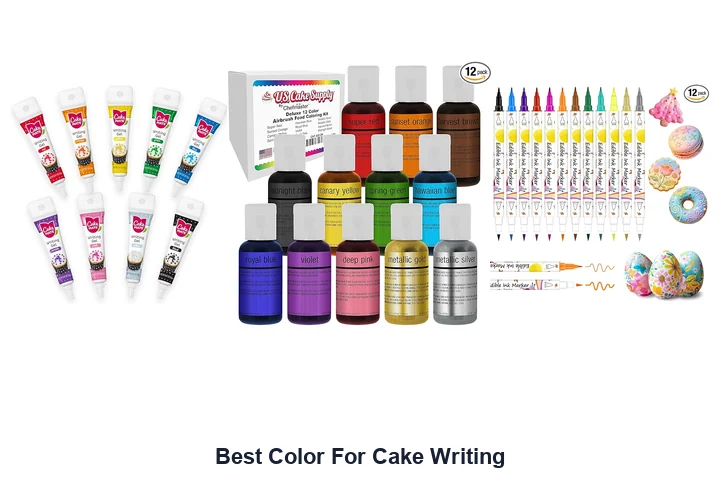 Best Color For Cake Writing: Top Picks Best Color For Cake Writing