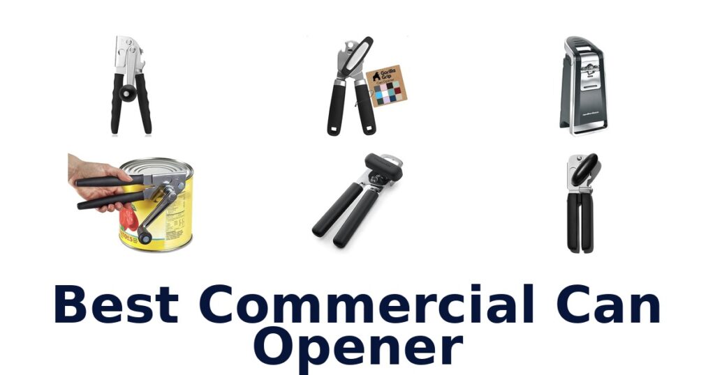 best commercial can opener