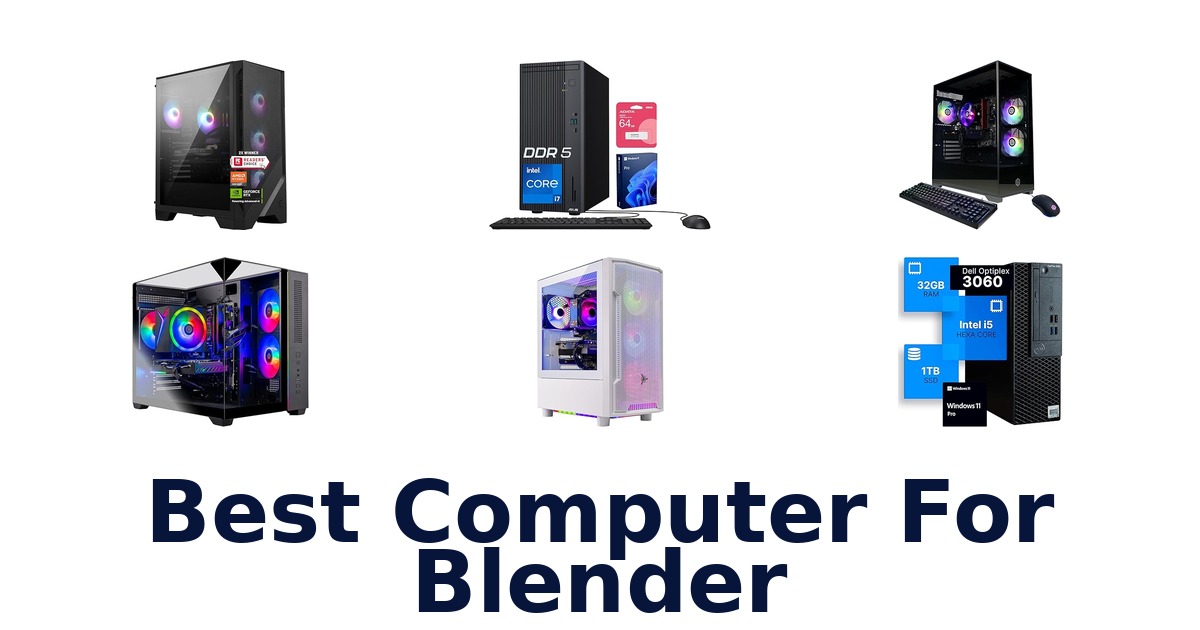 best computer for blender