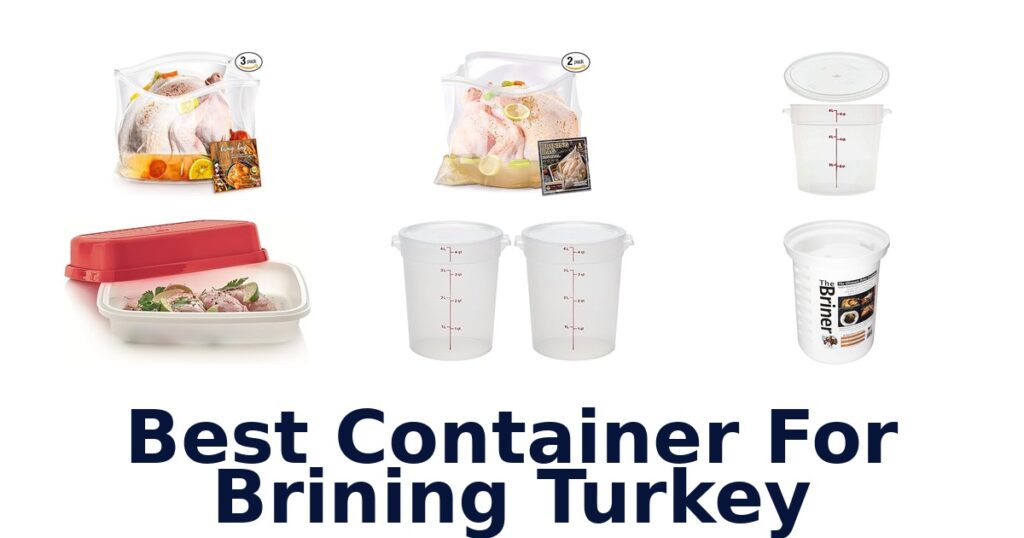 Best Containers for Brining Turkey: Top 10 Picks best container for brining turkey