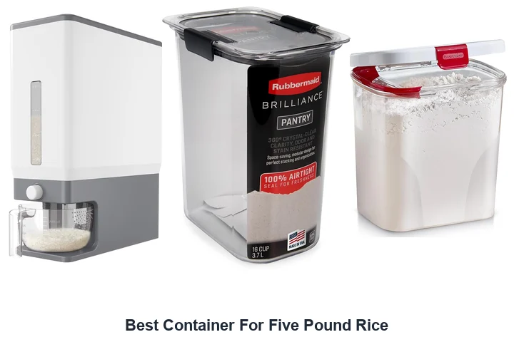 Best Container for 5lb Rice: Top Picks Best Container For Five Pound Rice