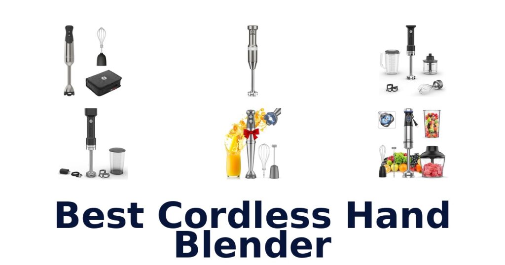 best cordless hand blender