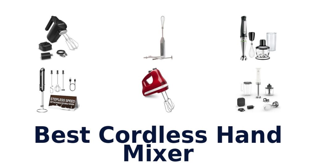 Best Cordless Hand Mixers: Top 10 Picks best cordless hand mixer