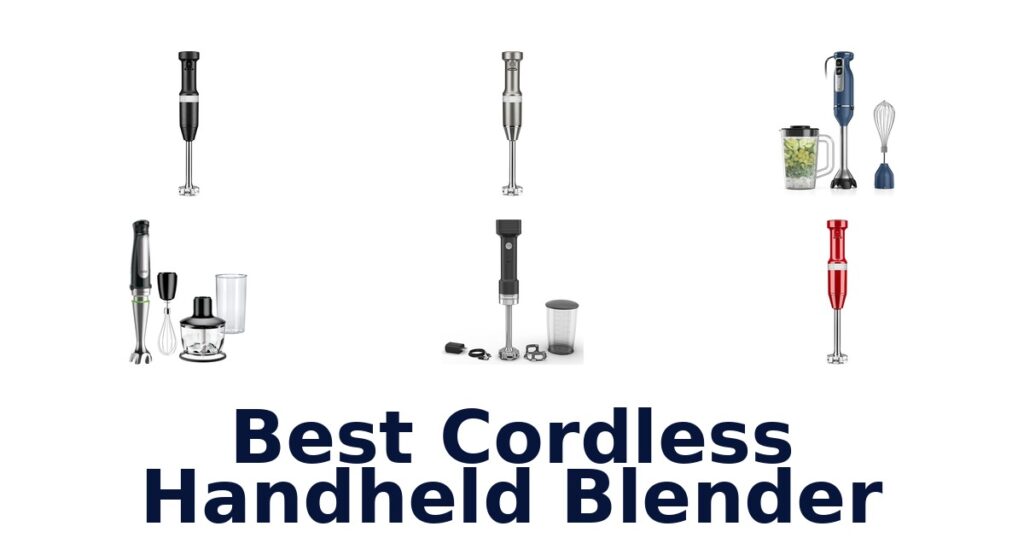 best cordless handheld blender