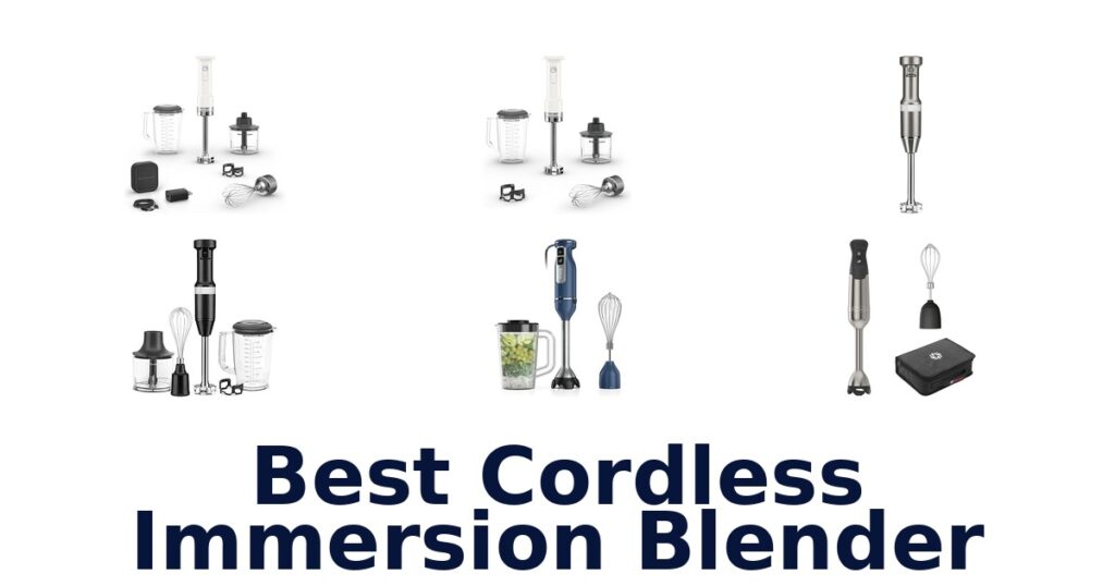 best cordless immersion blender