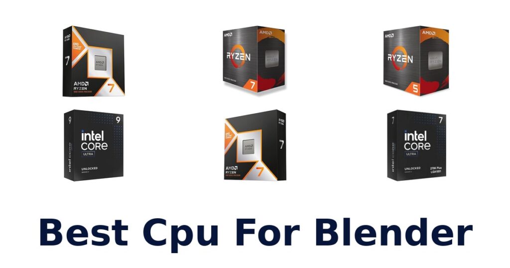 best cpu for blender