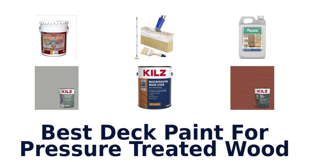 best deck paint for pressure treated wood
