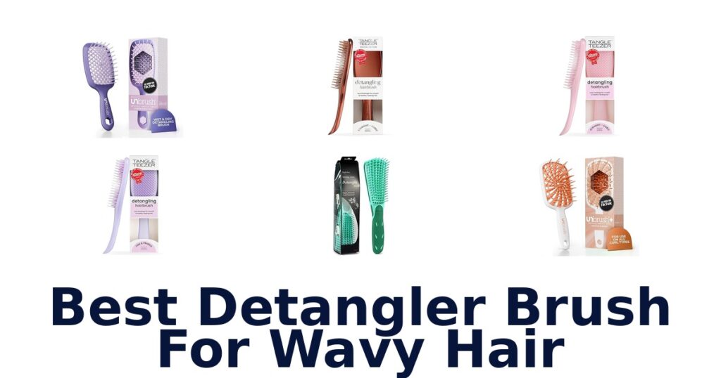 best detangler brush for wavy hair