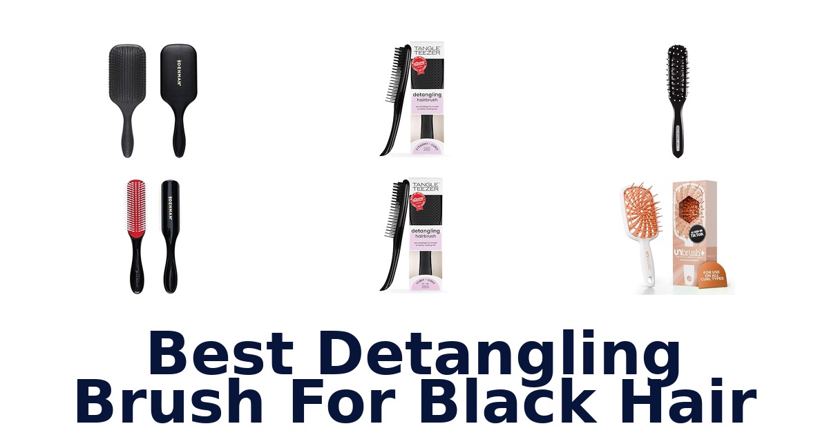 best detangling brush for black hair