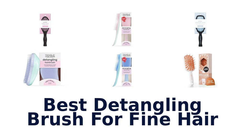best detangling brush for fine hair