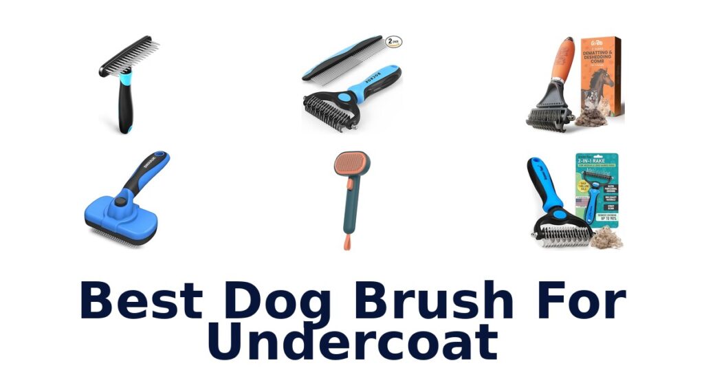 best dog brush for undercoat