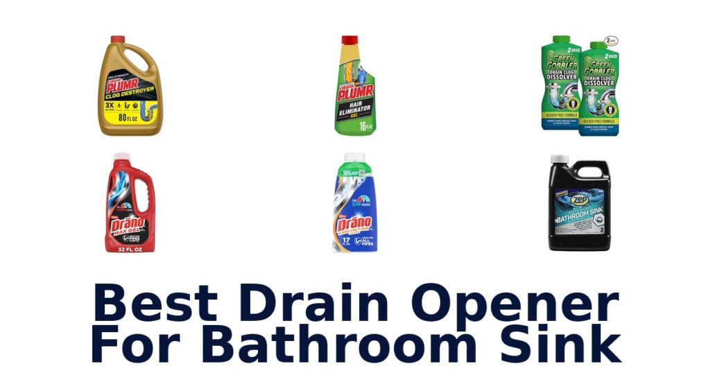Best 10 Bathroom Sink Drain Openers | Top Picks best drain opener for bathroom sink