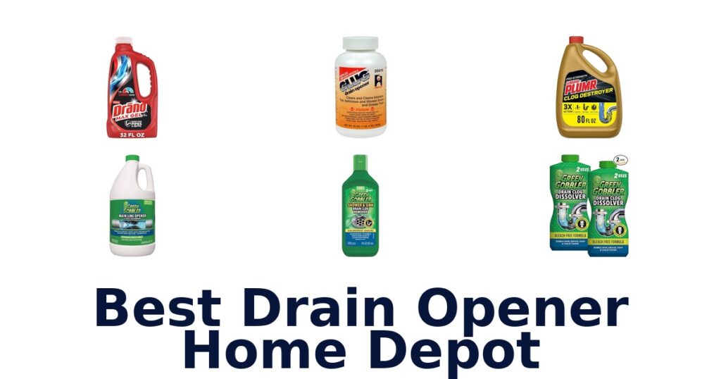 Best Drain Openers at Home Depot: Top 10 Picks best drain opener home depot