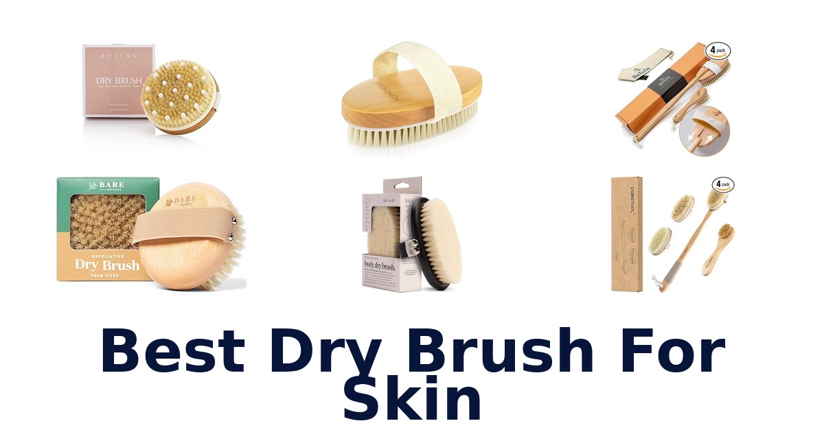 best dry brush for skin