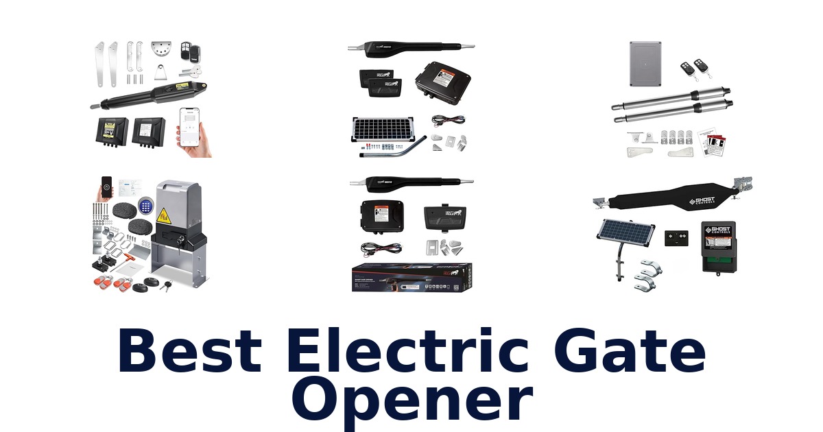 best electric gate opener