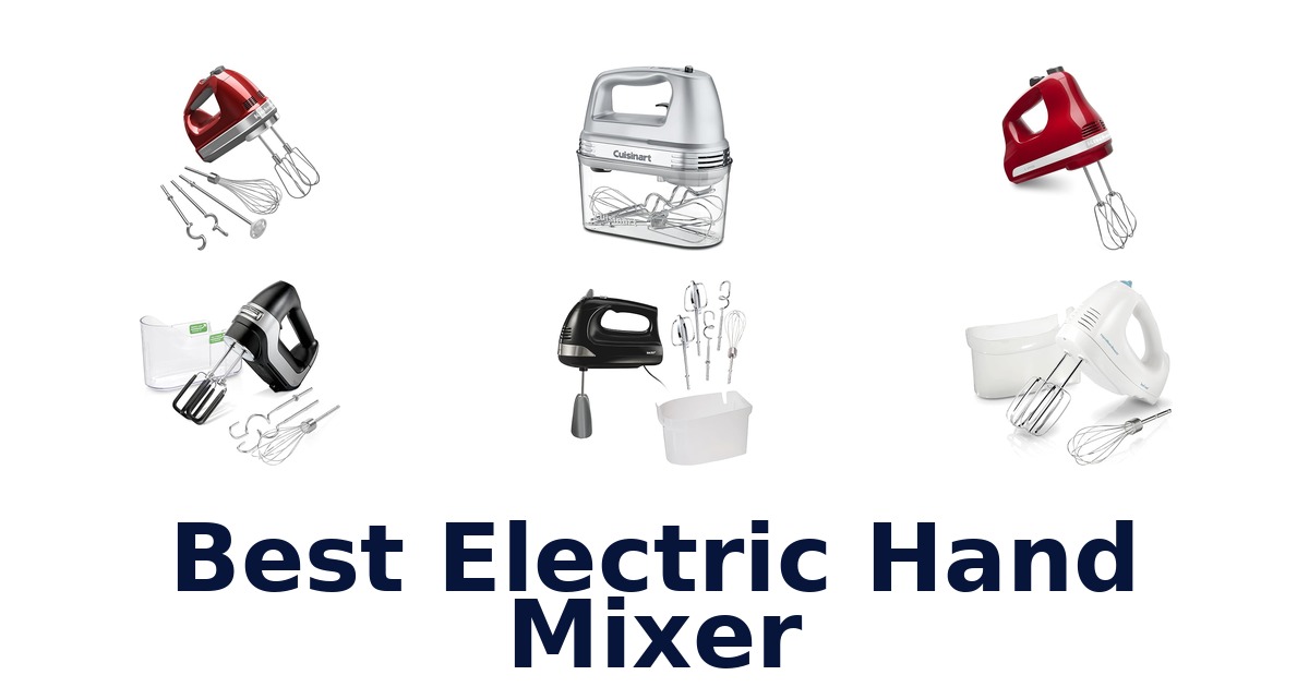 best electric hand mixer