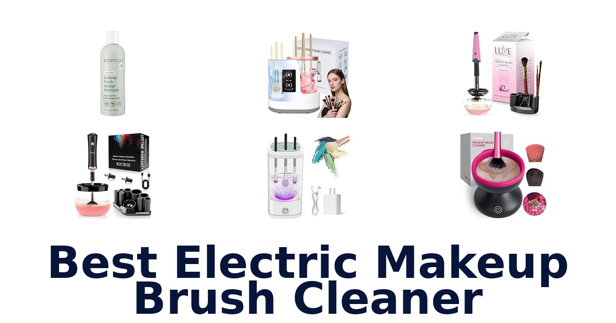 best electric makeup brush cleaner