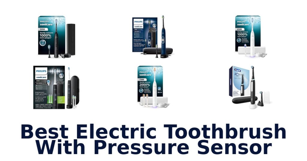best electric toothbrush with pressure sensor