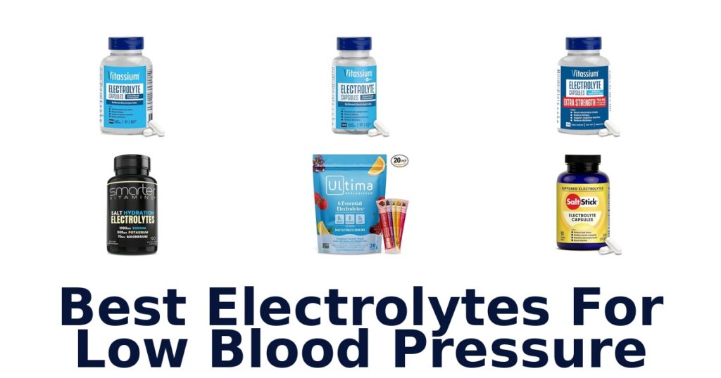 best electrolytes for low blood pressure