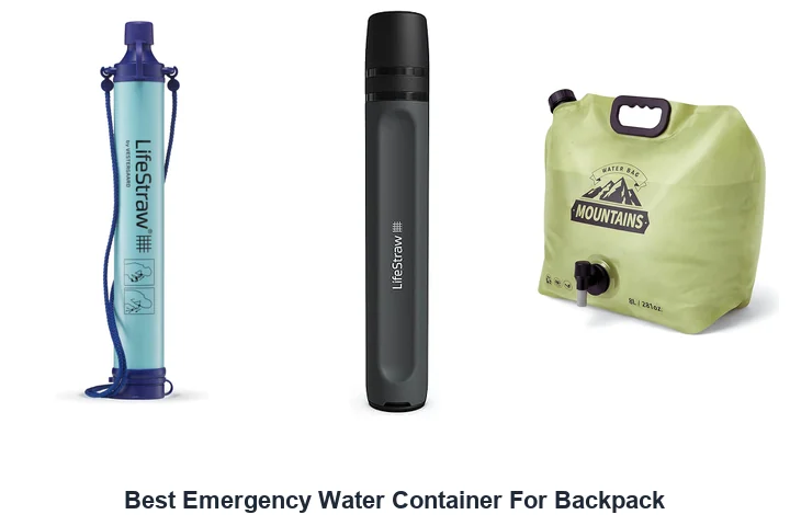 Best Emergency Water Container for Backpack Best Emergency Water Container For Backpack