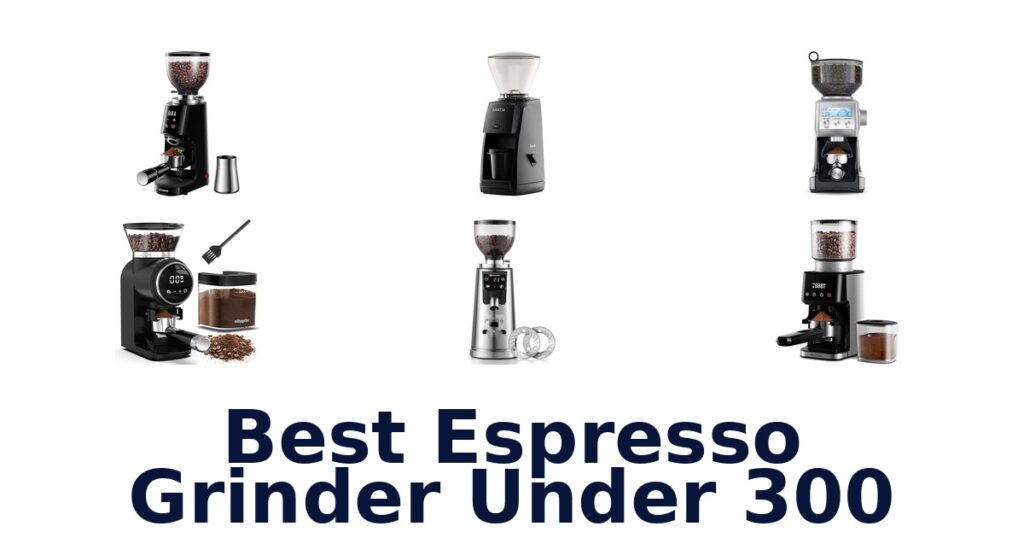 BEST Espresso Grinders Under $300: Top 10 Picks best espresso grinder under 300