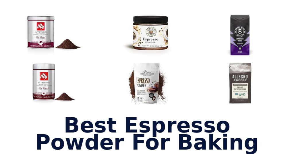 best espresso powder for baking