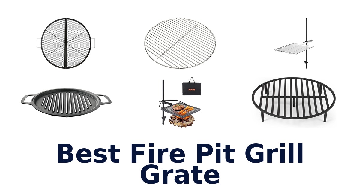 best fire pit grill grate