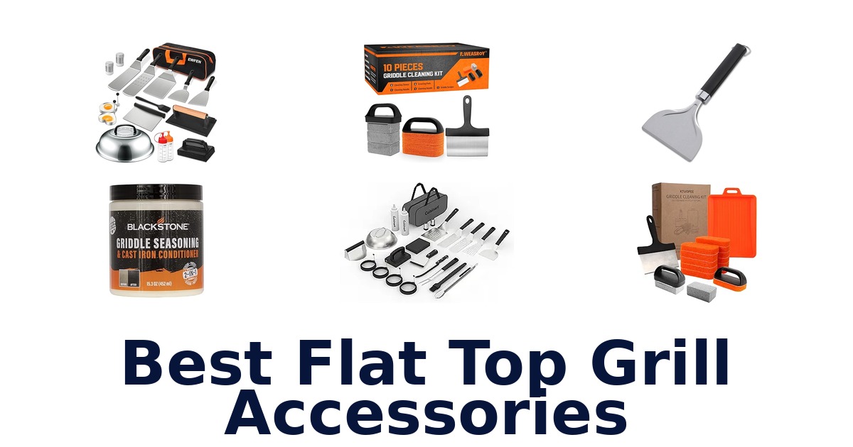 best flat top grill accessories