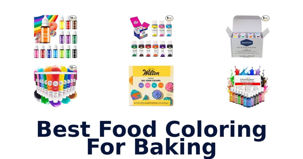 best food coloring for baking