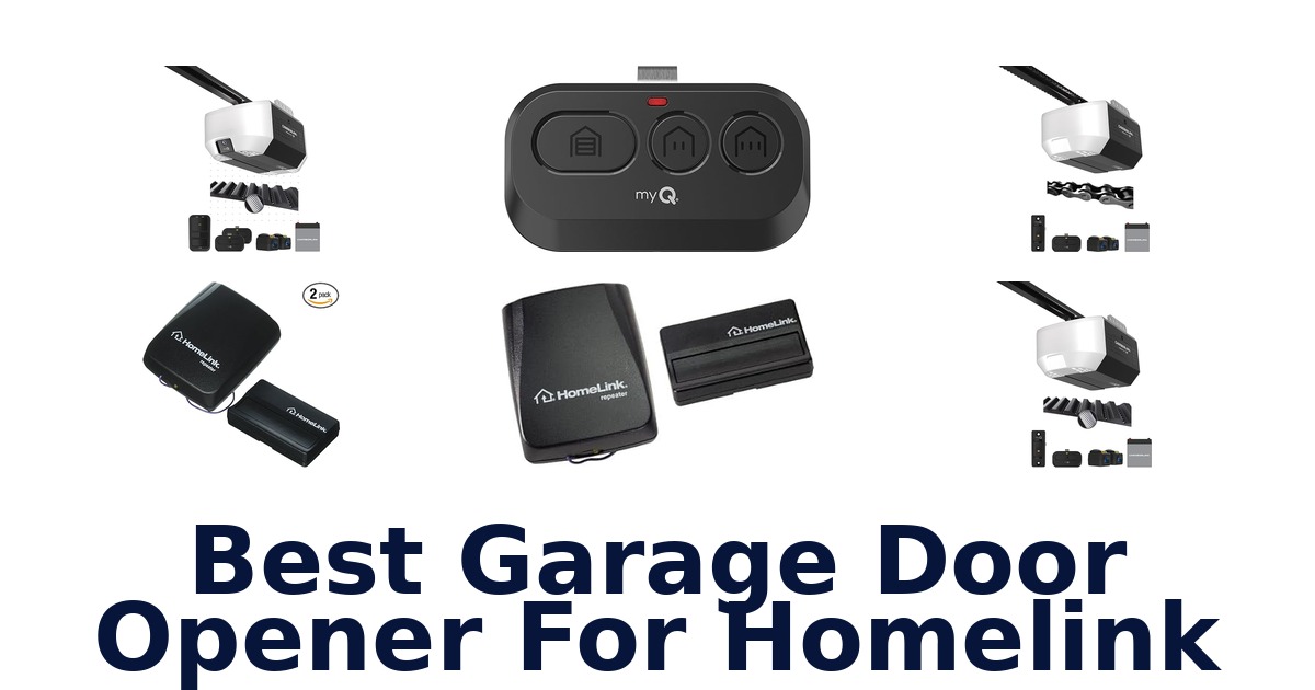 best garage door opener for homelink