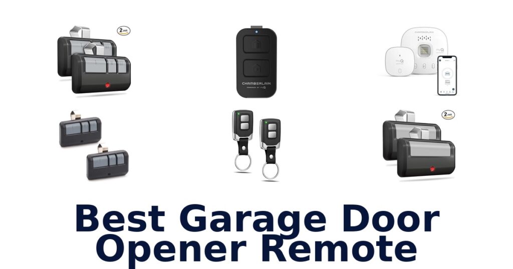 best garage door opener remote