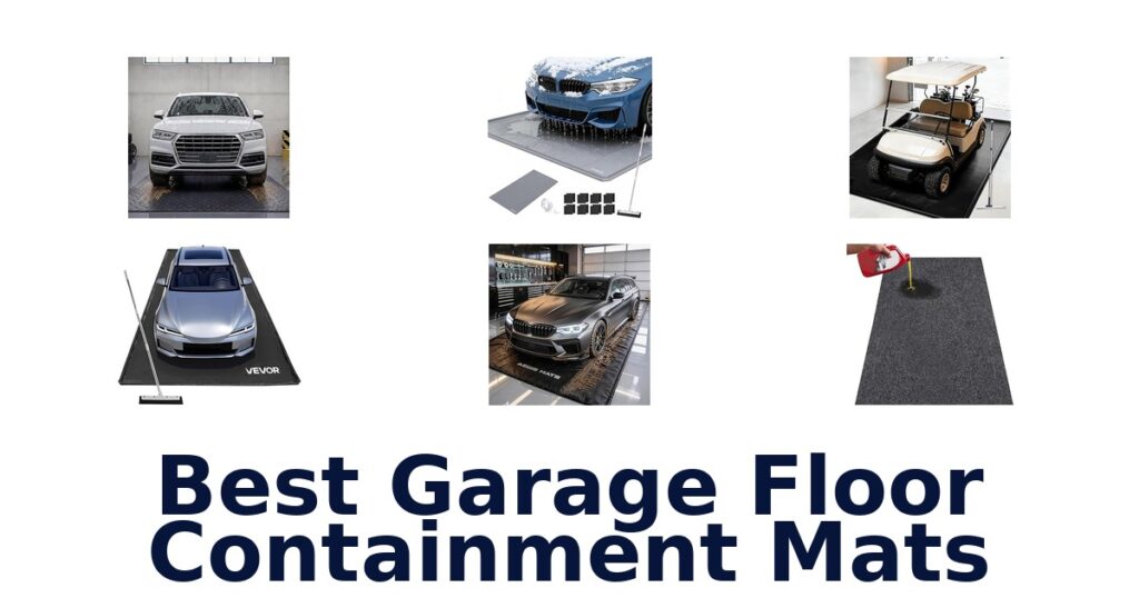 best garage floor containment mats