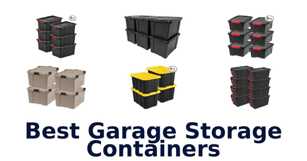 Best Garage Storage Containers: Top 10 Picks best garage storage containers