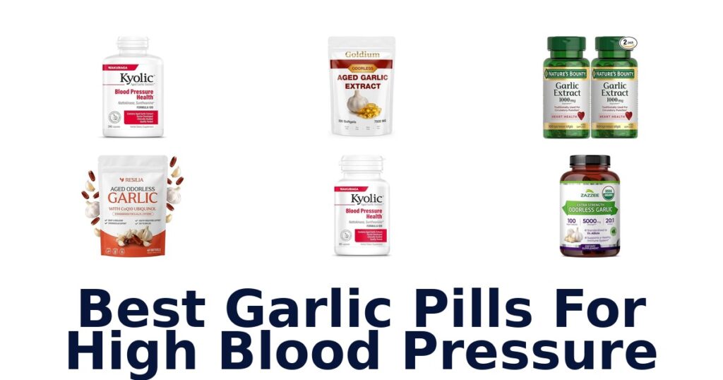 best garlic pills for high blood pressure