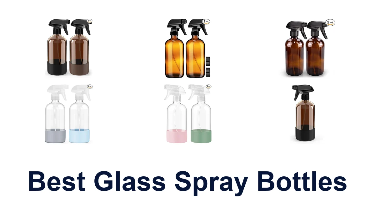 best glass spray bottles