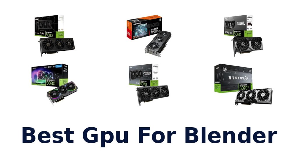 Best GPUs for Blender: Top 10 Picks Rendered! best gpu for blender