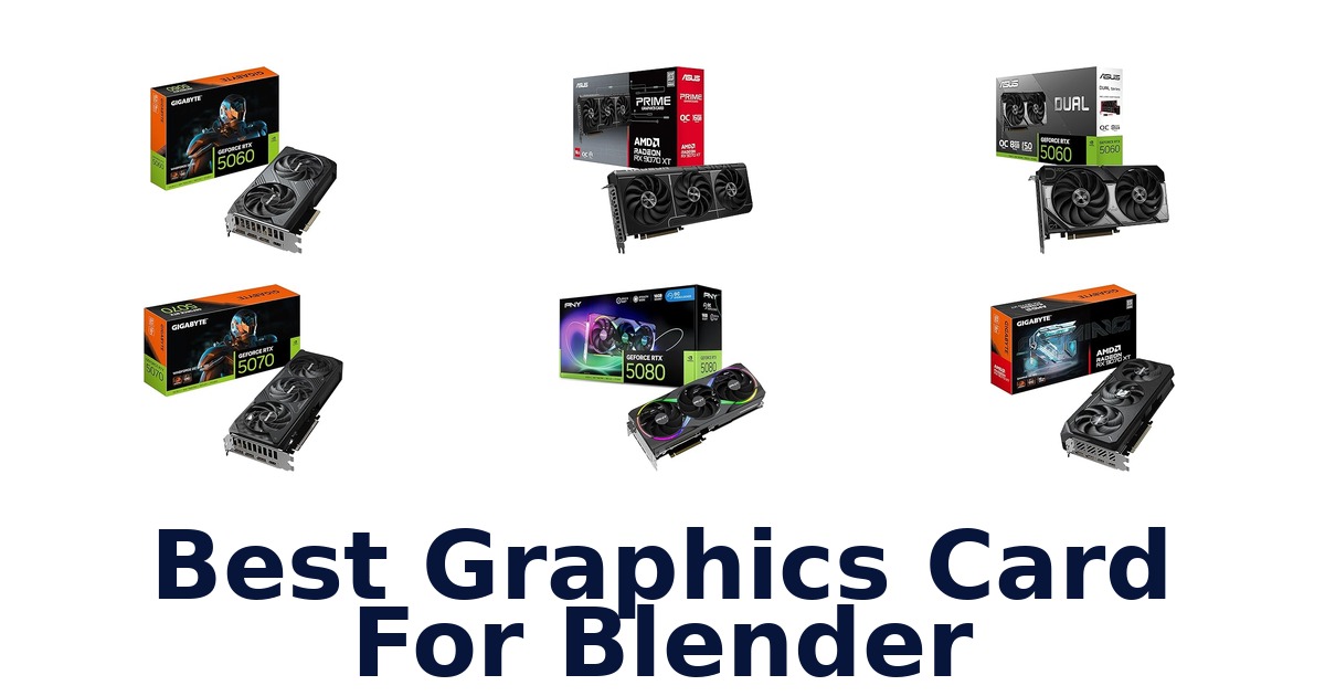 best graphics card for blender