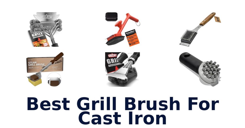 best grill brush for cast iron