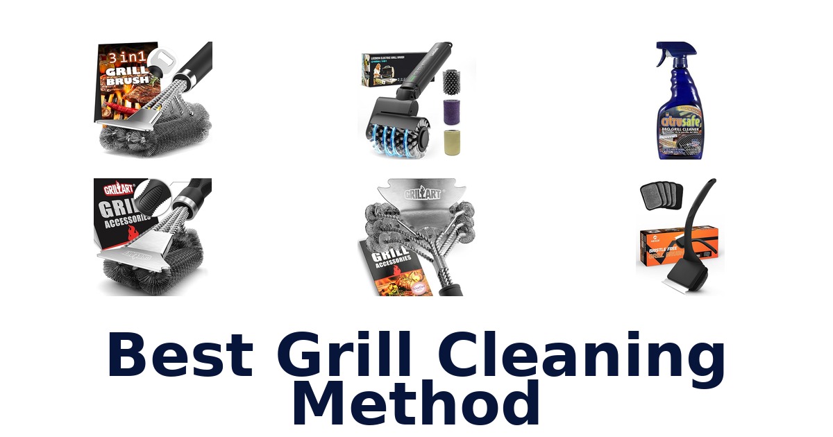 best grill cleaning method