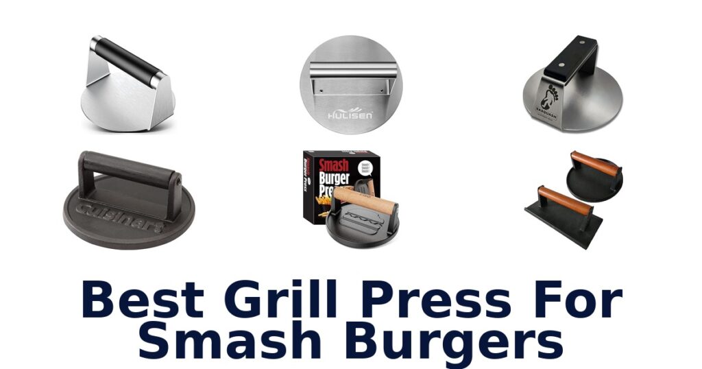 best grill press for smash burgers