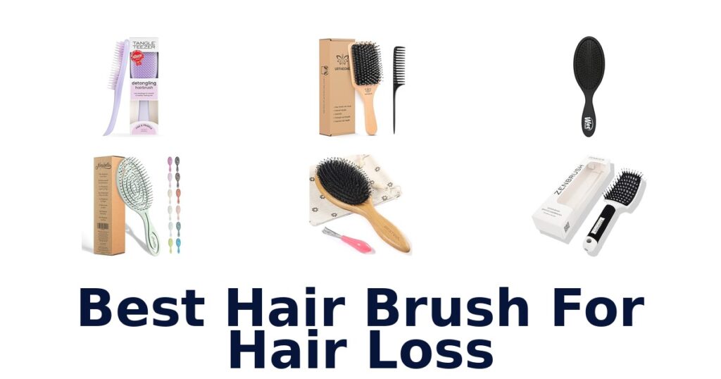 best hair brush for hair loss