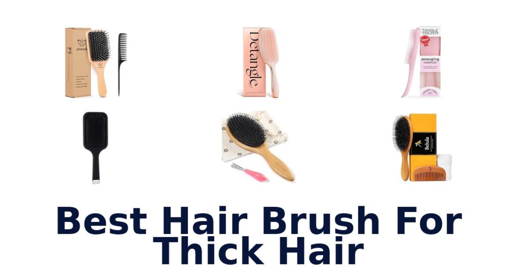best hair brush for thick hair