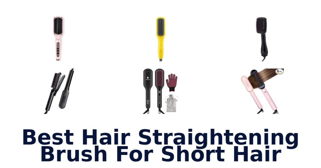 best hair straightening brush for short hair