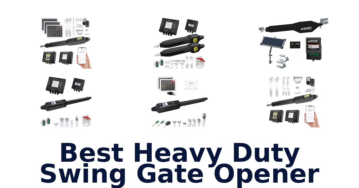 best heavy duty swing gate opener